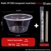 Disposable Plastic Takeaway Bowl & Chopstick Set