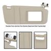 Beige Sun Visor with Light for 2007-2011 Toyota Camry (Part Number: 74310-06800-E0)