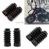 Front Sturdy Fork Shock Absorber Dust Shield For Xl883 Xl1200 X48 Models