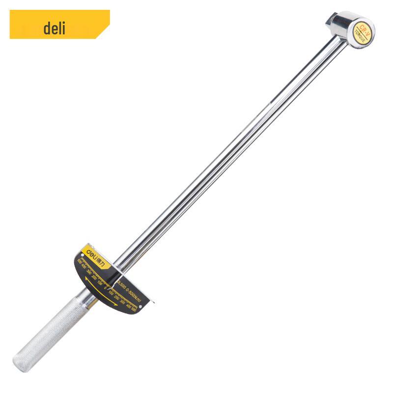 Deli Heavy Duty Pointer Torque Wrench 6 inch