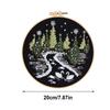 Christmas Embroidery Kit Easy Beginners Embroidery Kit Seasonal Decor For Desktop Kitchen Living Room Bedroom Dormitory