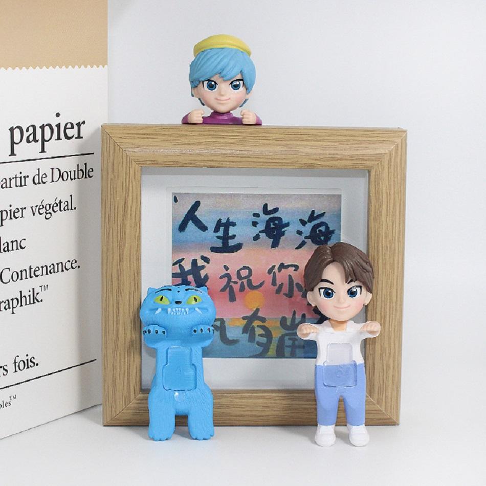 Kpop Demon Hunters Random Blind Box Series Anime Figures Dolls Creative mobile Phone Computer Decoration Christmas Toy Gifts