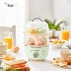 Bear Multi-Function Double-Layer Egg Cooker and Steamer CN plug (adapter included)