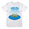 Simpsons Unisex Adult Foolish Earthlings T-Shirt