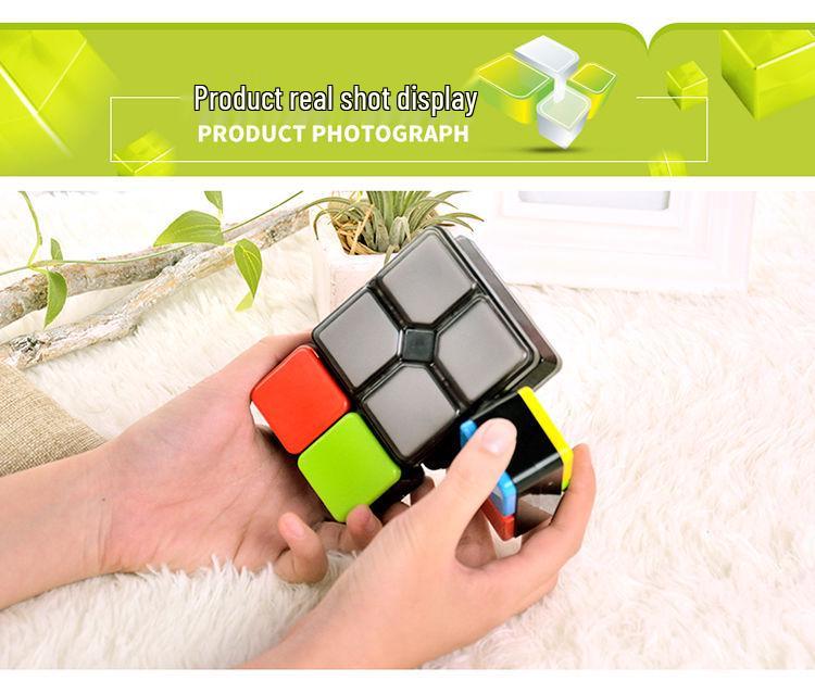 Interactive Music & Light Educational Cube for Children, Ages 3+ | Intelligent Game Toy with Changeable Sounds
