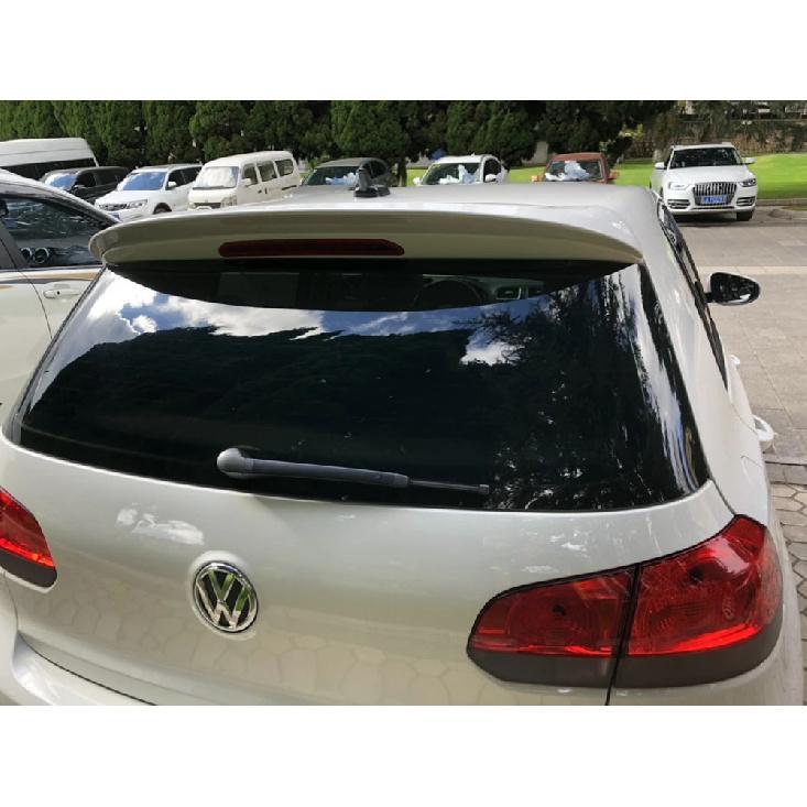 Für Volkswagen VW Golf 6 2010 2011 2012 2013 Heißer ABS-Kunststoff Kofferraum Dachflügel Unlackiert Grundiert Heckspoiler Autozubehör