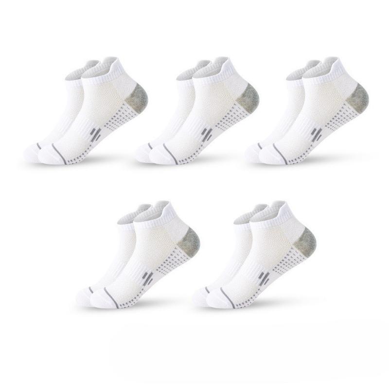 Men's Spring and Summer Outdoor Running Sports Sweat Absorbing Breathable Mesh Socks