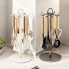 Movable Pot Shovel Rack Stable Base Spoon Hanging Rack Flatware Storage Rack  Kitchen
