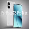 Carcasă Spate Dură PC Mată Subțire Fără Ramă Pentru Xiaomi Poco X8 Pro Max PocoX8ProMax G Rezistentă la Șocuri Fundas Coque