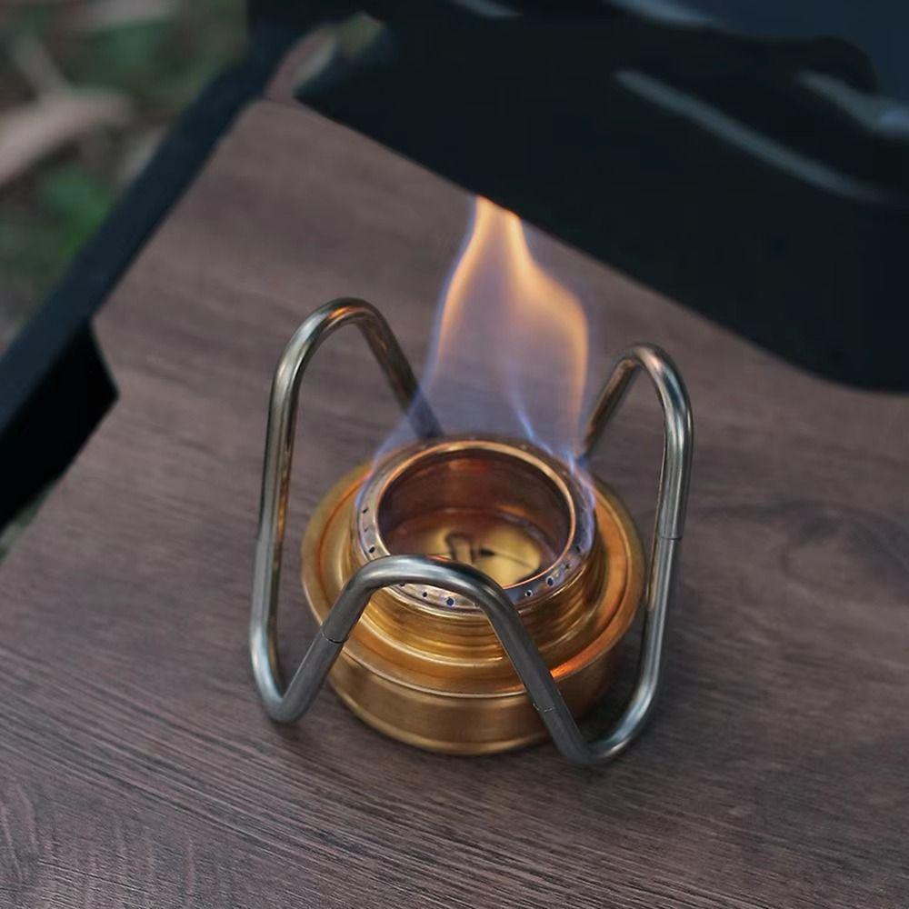 Heat Resistant Camping Stove Bracket Stainless Steel Portable Burner Stand  Garden