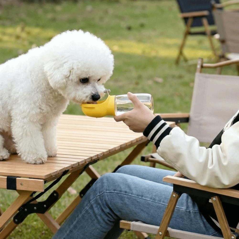 2 in 1 Pet Travel Cup Leakproof Dog Outing Kettle Drinking Bowl Pet Water Dispenser  Walking