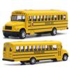 Alloy Vehicle Back Pull Toy School Model Gift