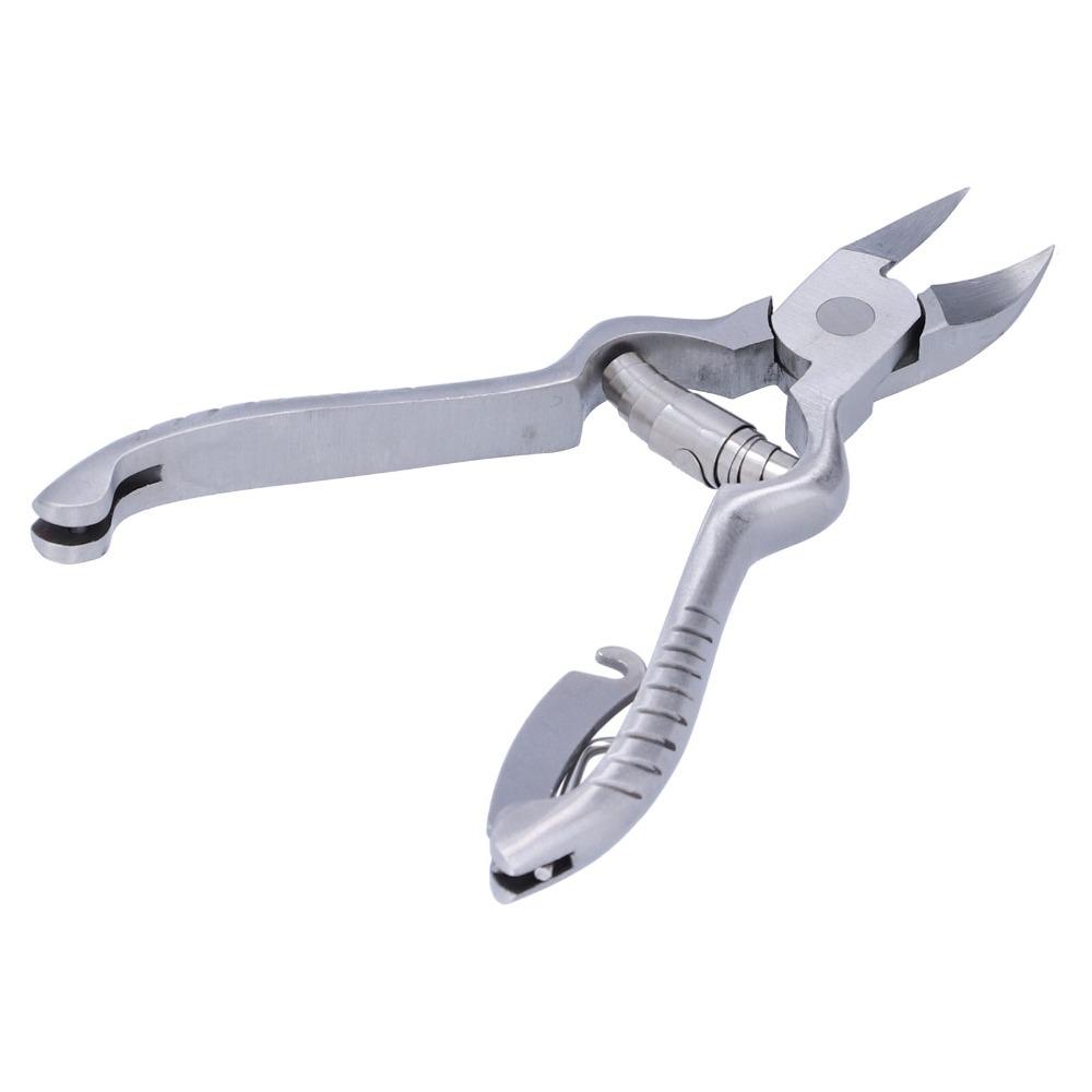 

Stainless Steel Dead Skin Scissor Durable Ingrown Toenail Clipper Cuticle Trimmer For Thick Nails срібний