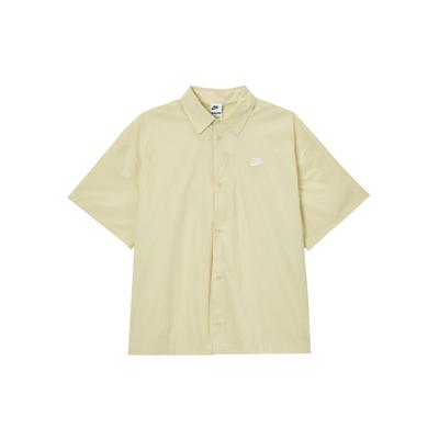 Club SS25 Comfortable Skin-Friendly Fashion Versatile Short Sleeve Shirt Men Shirts Light-Khaki White HJ2027234