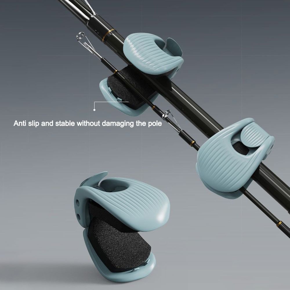 1/4Pcs Durable Multifunctional Fishing Rod Holder Fishing Pole Straps  Fishing Accessories