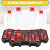 12pc Nonslip Heavy Duty Hole Cutter Kit HD90 Abrasive Material High Efficiency Drilling Lightweight Design 6-16mm Sizes