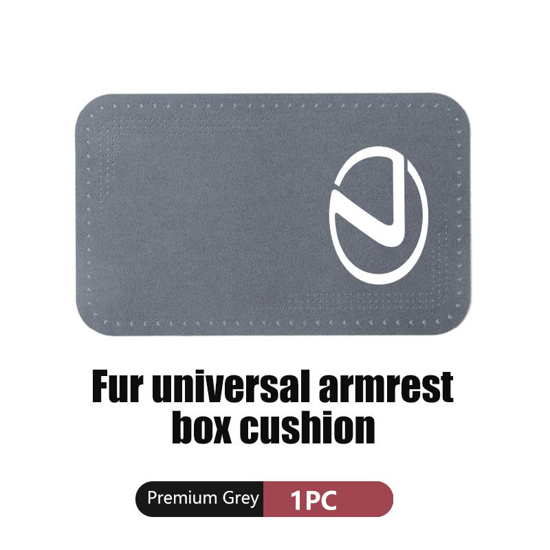 Suede Car Central Armrest Pad Scratch Resistant Anti Slip Cushion For Lexus CT ES GS NX IS250 RX350 IS200 LX570 UX250h CT200h