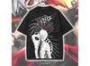 Kaneki Ken Grafik T-Shirt, Tokyo Ghoul T-Shirt, Baumwolle Gewaschenes Oberteil, Oversized Streetwear Shirt