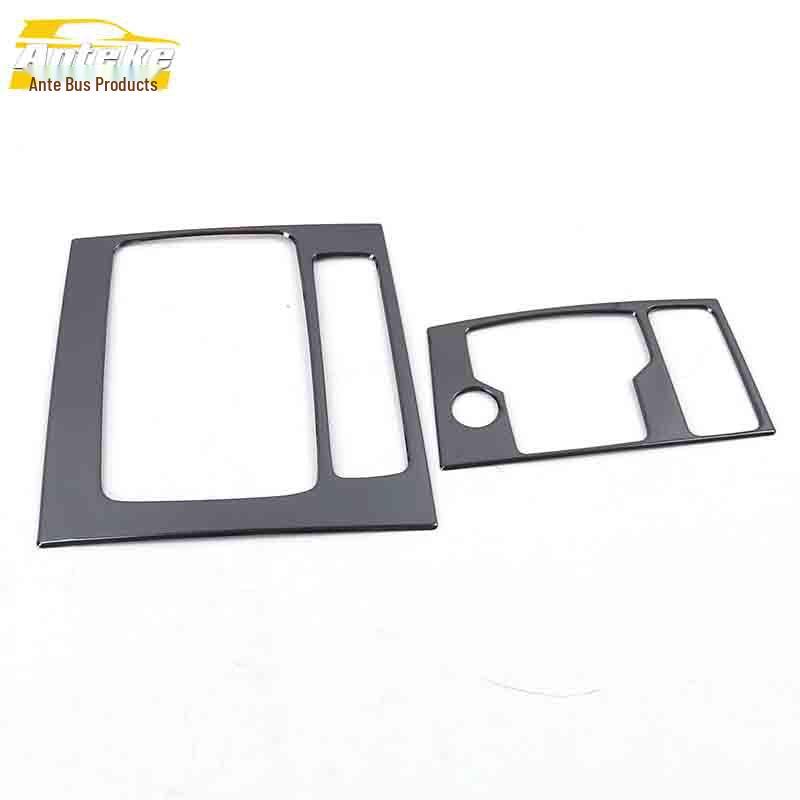 CX-4 Gear Shift & Button Decorative Frame with Center Console Cup Holder Sequin Sticker