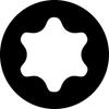 PB SWISS TOOLS Stepped Hexalobe Bit E6-400-15
