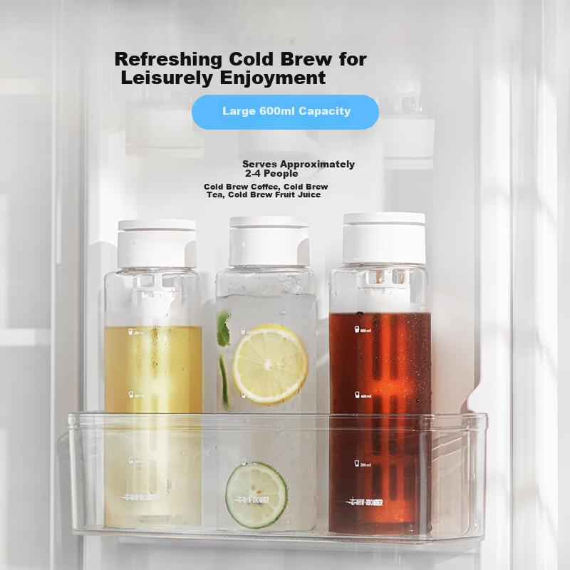 MHW-3BOMBER Ice Core Cold Brew Coffee Maker, Summer Cold Brew Bottle, Filter Ice Pitcher, Professional Large Capacity for Home Use