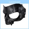 Vintage Halbgesichts-Call of Duty Warzone-Totenkopfmaske für Halloween-Karnevalsfeierlichkeiten