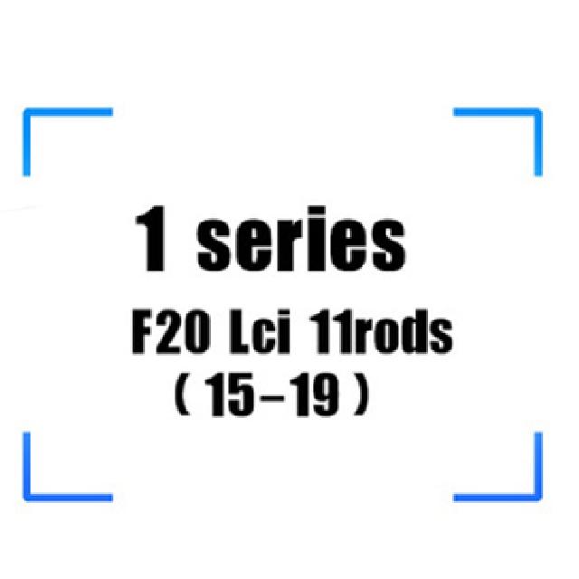 3ks ABS Pro BMW Řada 1 F20 F21 F40 E87 E82 E81 E88 Závodní Mřížka Klip na Lištu M Power Performance