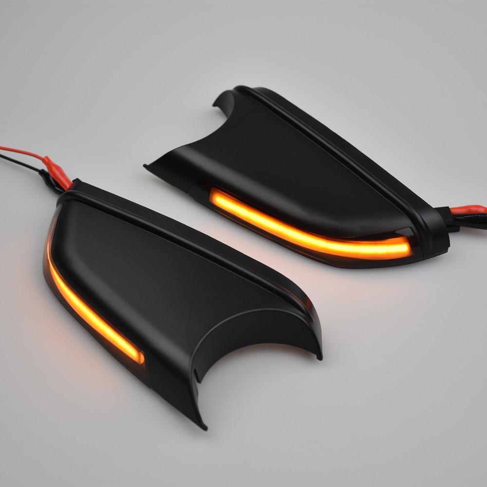 For VW Volkswagen Polo Mk4 9N3 FL Vento Skoda Octav 2X Led Side Wing Mirrors Dynamic Turn Signal Light Indicator Repeater Lamp