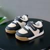 Children's board shoes autumn boys and girls baby shoes classmates 2025 new boys leather soft sole toddler shoes sports shoes