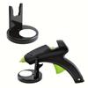 1PC Hot Melt Glue Gun Bracket, Plastic Hot Melt Glue Gun Base, Flower Hand Tool Storage Rack, Household DIY Repair Tool Accessories