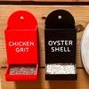Chicken Grit Feeder Oyster Shell Feeder Hanging Chicken Grit Feeder Calcium Nutrient