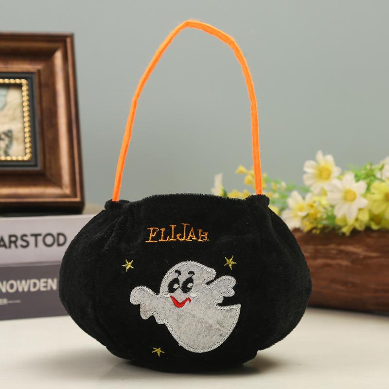 Halloween Kürbis Süßigkeitentüten Dekoration Requisiten Tragbarer Trick or Treat Halter Handtasche Korb Partygeschenk Halter für Kinder