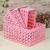 Paper Rope Woven Storage Rack: Desktop Basket for Books, Miscellaneous Items, Bread, and Kitchen Storage.