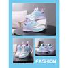 Kids' Gradient Color Rotating Buckle Sneakers Breathable Mesh Non-slip Shock Absorbing Sports Shoes