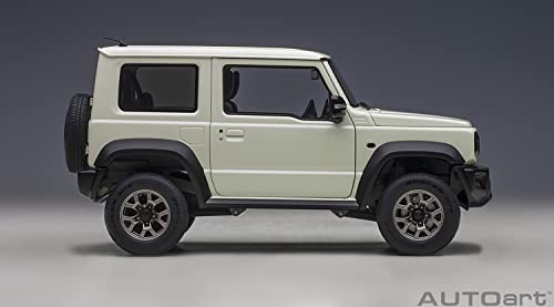 AUTOart 1/18 Schaal Suzuki Jimny Sierra (JB74) Model 78511 met Witte Parelmoer Afwerking