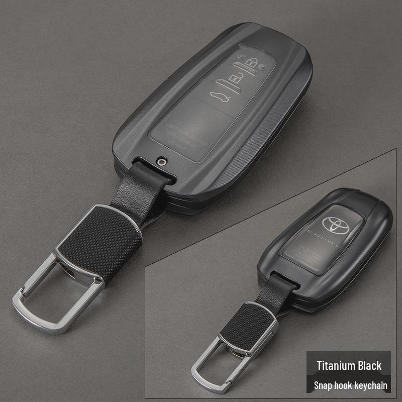 Toyota Key Case for Corolla, Camry, Avalon - Protective Metal Buckle Cover
