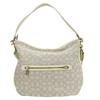 Used COACH Shoulder Bag Soft Tabby Hobo C6659 Signature Leather/canvas Ivory Beige