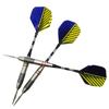 3Pcs Metal Tip Dart Set Professional Stainless Steel Dart with Aluminium Shafts Dart Flight Metal Tip Dart Enduring