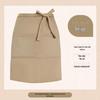 Custom Waterproof Canvas Waist Apron with Logo for Catering, Milk Tea Shops, Baristas