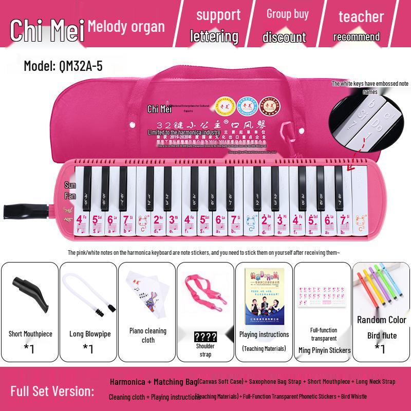 Chime 32/37-Key Harmonica: Perfect for Beginners, Students, and Professionals.
