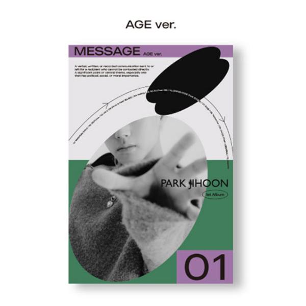 

PARK JIHOON [MESSAGE] 1st FULL ALBUM (2020) AGE ver.