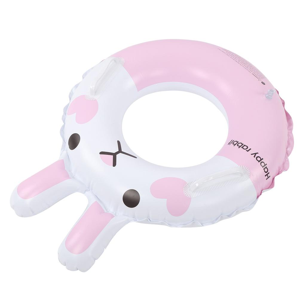 Kinder Aufblasbarer Schwimmreifen Ring PVC Pool Schwimmhilfe Schwimmringe mit Griff für Kinder