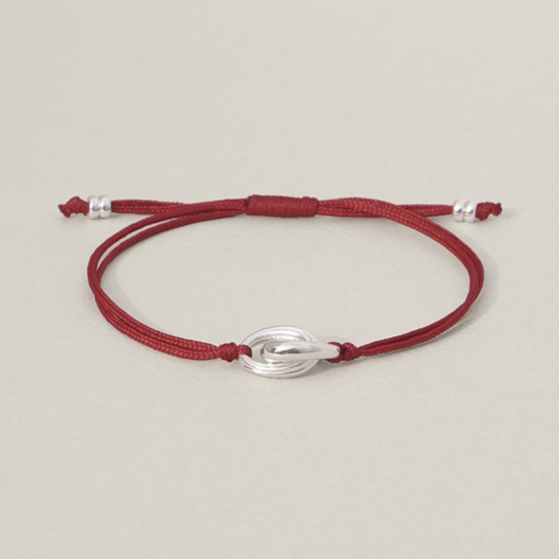 MaggieKim THE SAMADHI CORD BRACELET (Abundant Flame)