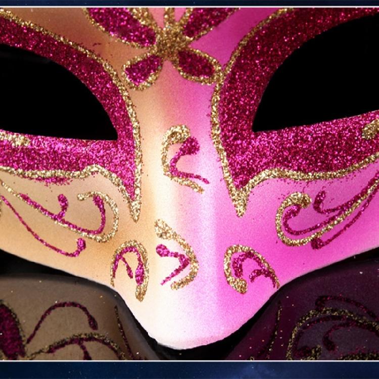 Half Face Mask Halloween Mask Venetians Mask Masquerade Mask Antique Mask