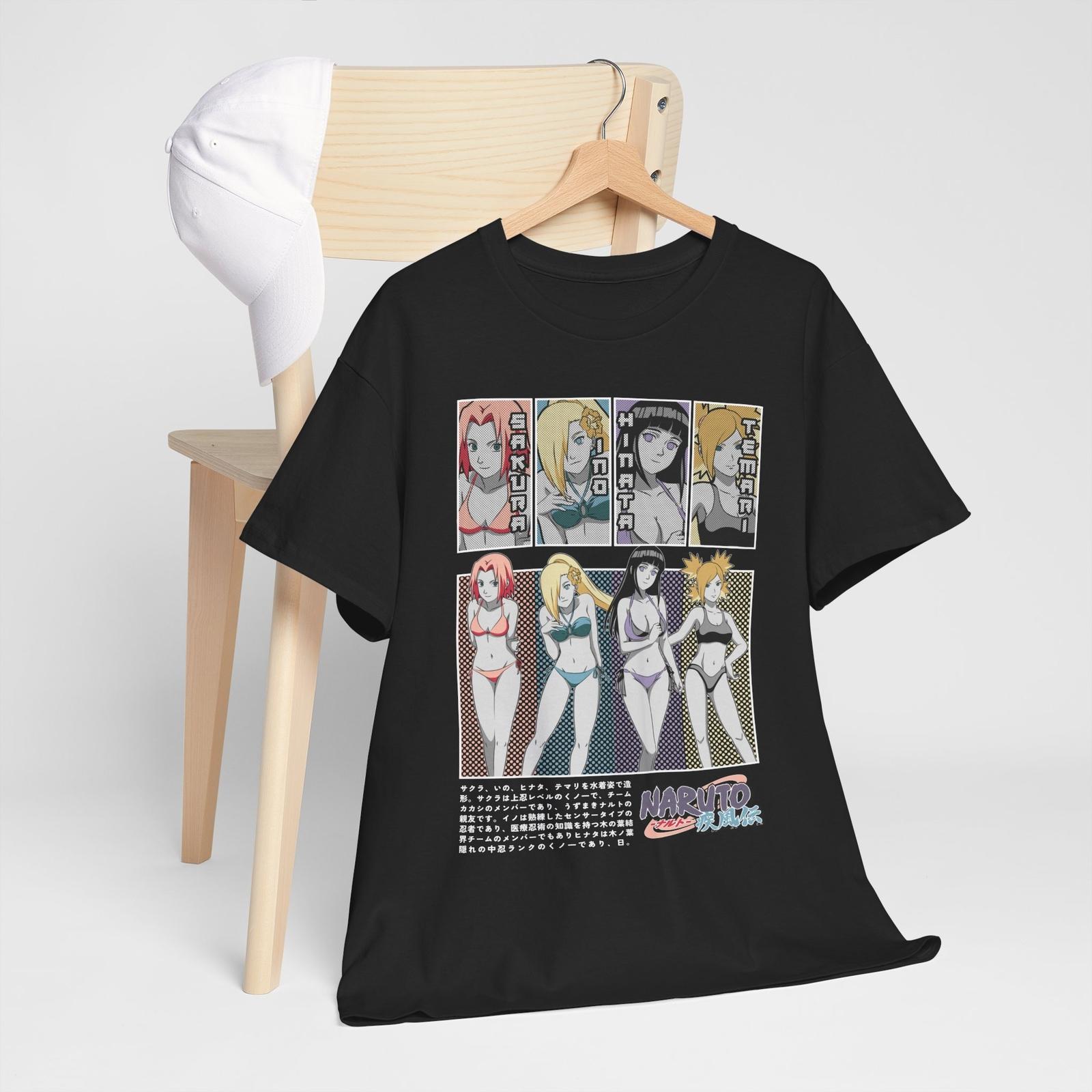 Sakura Haruno T-Shirt Mens Womens Tees Top Naruto Hinata Hentai Waifu Anime Mio GifT Shirt Mens Womens Tees Top All Size 3XL