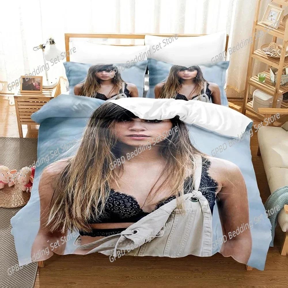 Spanish Singer Aitana Ocana Bedding Set Duvet Cover Bed Set Quilt Cover Pillowcase Comforter King Queen Size Boys Adult