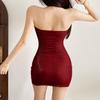 Damen Modisches Sexy Slim-Fit Taillenbetonendes Bodycon-Kleid