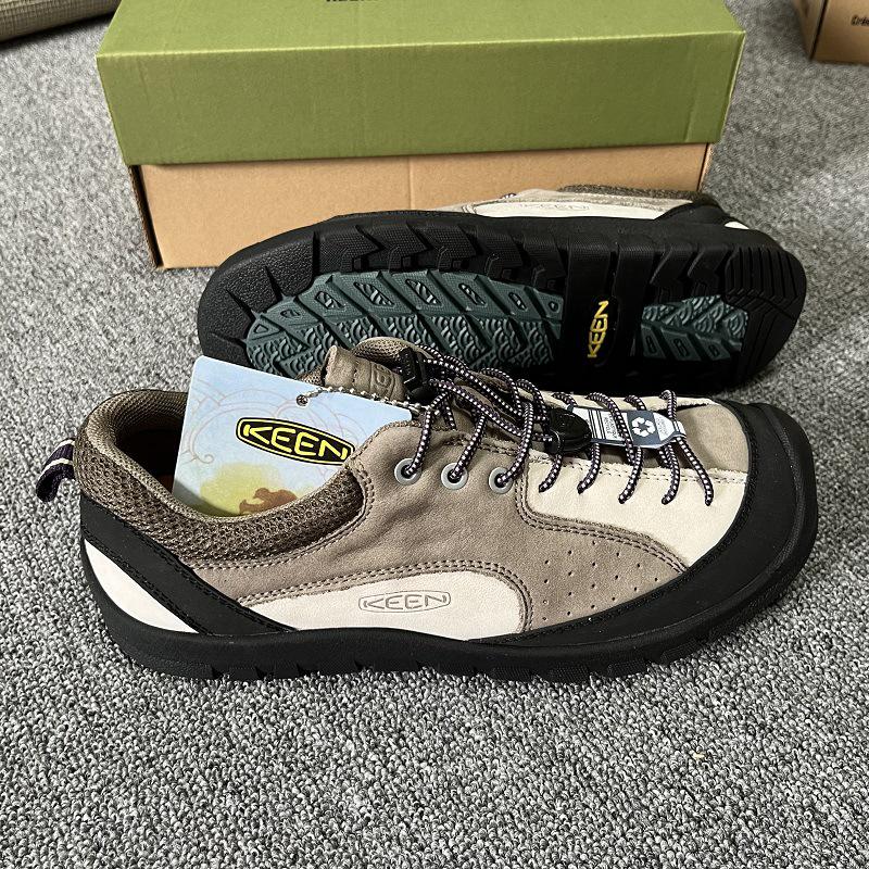 KEEN 2nd Gen High-Quality Leather Slip-On Hiking Shoes for Couples—Large Sizes Available