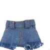 1/12 Denim Shorts Doll Jean Outfit Fashionable Accessory, Costume for 6 Inch Action Figures