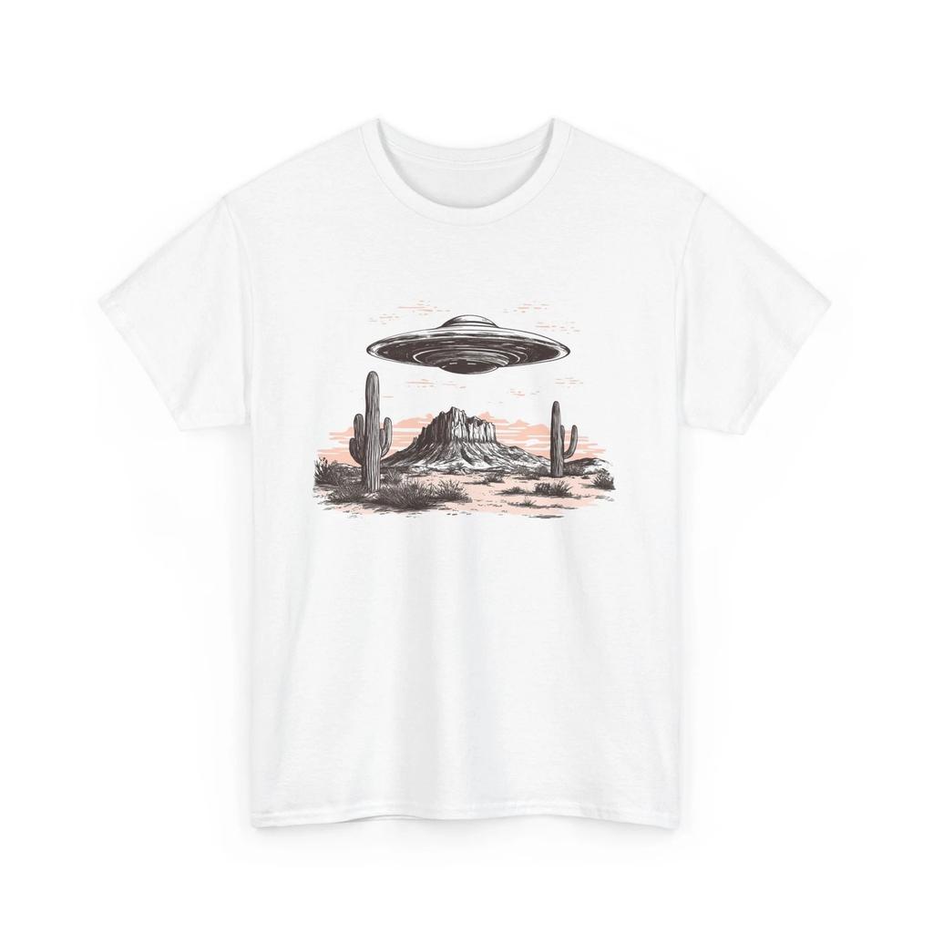 UFO Space Tee | Alien Graphic T-shirt Tops Tees Unisex | Sci-Fi Casual Wear